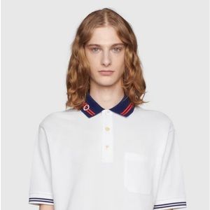 Gucci white polo worn twice I just don’t fit anymore